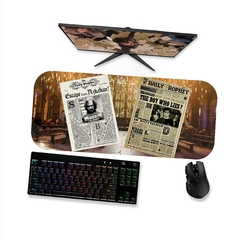 Mouse pad Harry potter Profeta Diário 1 - Mousepad Gamer 90x40 80x40 60x40 70x30 - RAIKG Store