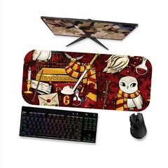 Mouse Pad Harry potter Grifinória Gryffindor 2 - Mousepad Gamer 90x40 80x40 60x40 70x30 - RAIKG Store
