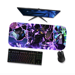 Mouse pad Solo Leveling Jin Woo 20 - Mousepad Gamer 90x40 80x40 60x40 70x30 - loja online