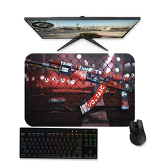 Mouse pad gamer CSGO Ak 47 Patrocínios 1 - Mousepad 90x40 80x40 60x40 70x30 na internet