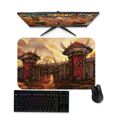 Mouse pad gamer Wow Orgrimmar 2 - Mousepad World of warcraft 90x40 80x40 60x40 70x30 na internet