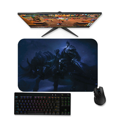 Mouse pad gamer Wow Lich King Cavaleiro 1 - Mousepad World of warcraft 90x40 80x40 60x40 70x30 na internet