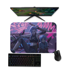 Mouse pad gamer Arcane Jinx 5 - Mousepad 90x40 80x40 60x40 70x30 na internet