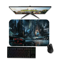 Mouse pad gamer Cyberpunk Cenário 6 - Mousepad 90x40 80x40 60x40 70x30 na internet