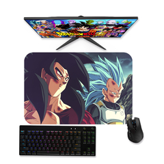 Mouse pad gamer Dragon Ball - Goku Saiyajin 4 e Begeta Blue 1 - Mousepad 90x40 80x40 60x40 70x30 na internet