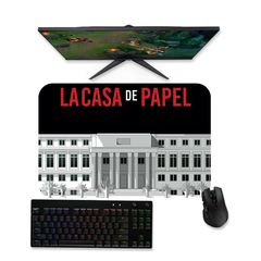 Mouse pad gamer La casa de Papel 1 - Mousepad 90x40 80x40 60x40 70x30 na internet