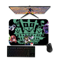 Mouse pad gamer Luigi 1 - Mousepad Mário 90x40 80x40 60x40 70x30 na internet