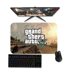 Mouse pad gamer GTA V Cenário 1 - Mousepad 90x40 80x40 60x40 70x30 na internet