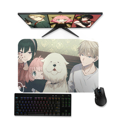 Mouse pad gamer Spy X Family 1 - Mousepad Loid Anya Yor 90x40 80x40 60x40 70x30 na internet