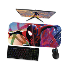 Mouse pad gamer Homem aranha Miles Morales Aranhaverso 10 - Mousepad 90x40 80x40 60x40 70x30 - RAIKG Store