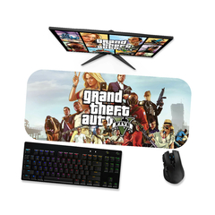 Mouse pad gamer GTA V Cenário 5 - Mousepad GTA 5 90x40 80x40 60x40 70x30 - RAIKG Store