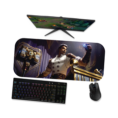 Mouse pad Arcane Jayce 1 - League of legends Mousepad Gamer - Mousepad 90x40 80x40 60x40 70x30 - loja online