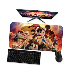 Mouse pad gamer Street Fighter Street Fighter 1 - Mousepad SF 90x40 80x40 60x40 70x30 - loja online