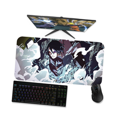 Mouse pad gamer Naruto - Sasuke Uchiha 4 - Mousepad Rinnegan Sharingan 90x40 80x40 60x40 70x30 - loja online