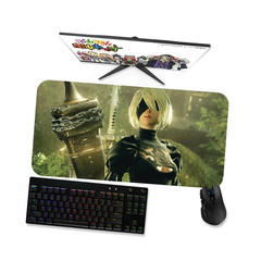 Mouse pad gamer Nier Automata 1 - Mousepad 90x40 80x40 60x40 70x30 - loja online