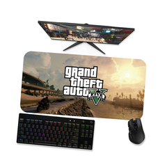 Mouse pad gamer GTA V Cenário 1 - Mousepad 90x40 80x40 60x40 70x30 - loja online