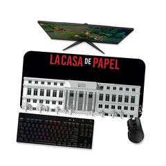 Mouse pad gamer La casa de Papel 1 - Mousepad 90x40 80x40 60x40 70x30 - loja online