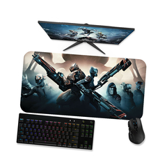 Mouse pad gamer Warframe 1 - Mousepad 90x40 80x40 60x40 70x30 - loja online