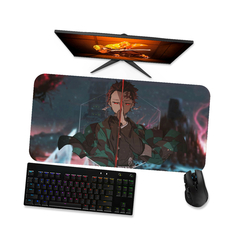 Mouse pad gamer Demon Slayer Kimetsu no Yaiba Tanjiro 1 - Mousepad 90x40 80x40 60x40 70x30 - loja online