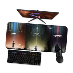 Mouse pad gamer Star wars Luke Vader Yoda 1 - Mousepad 90x40 80x40 60x40 70x30