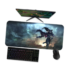 Mouse pad gamer Lol Skin Yasuo Velho Oeste 1 - Mousepad League of legends 90x40 80x40 60x40 70x30