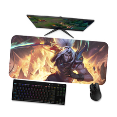 Mouse pad gamer Lol Skin Yasuo Odisséia 1 - Mousepad League of legends 90x40 80x40 60x40 70x30