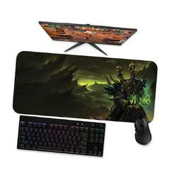Mouse pad gamer Wow Guldan 1 - Mousepad World of warcraft 90x40 80x40 60x40 70x30