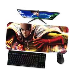 Mouse pad gamer One punch man Saitama 1 - Mousepad onepiece 90x40 80x40 60x40 70x30