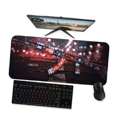Mouse pad gamer CSGO Ak 47 Patrocínios 1 - Mousepad 90x40 80x40 60x40 70x30