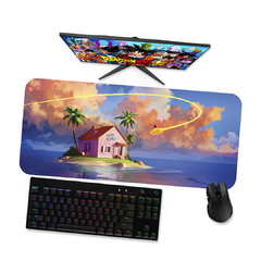 Mouse pad gamer Dragon Ball - Kame House 1 - Mousepad 90x40 80x40 60x40 70x30