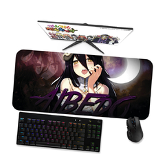 Mouse pad gamer Overlord Albedo 1 - Mousepad 90x40 80x40 60x40 70x30