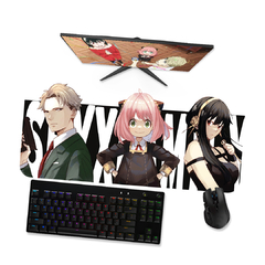 Mouse pad gamer Spy X Family 7 - Mousepad Loid Anya Yor 90x40 80x40 60x40 70x30