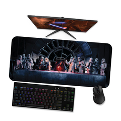 Mouse pad gamer Star wars Santa ceia sith 1 - Mousepad 90x40 80x40 60x40 70x30