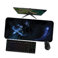 Mouse pad gamer Lol Ashe e Kayn 1 - Mousepad League of legends 90x40 80x40 60x40 70x30
