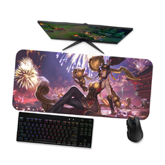 Mouse pad gamer Lol Skin Vayne Fogos de artifício 1 - Mousepad League of legends 90x40 80x40 60x40 70x30