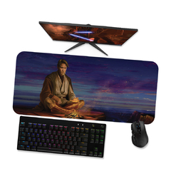 Mouse pad gamer Star wars Obi Wan Kenobi 3 - Mousepad 90x40 80x40 60x40 70x30