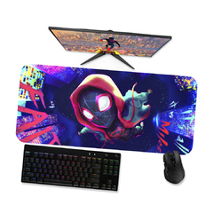 Mouse pad gamer Homem aranha Miles Morales Aranhaverso 11 - Mousepad 90x40 80x40 60x40 70x30