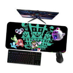 Mouse pad gamer Luigi 1 - Mousepad Mário 90x40 80x40 60x40 70x30