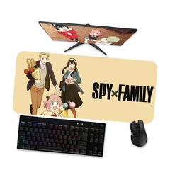 Mouse pad gamer Spy X Family 2 - Mousepad Loid Anya Yor 90x40 80x40 60x40 70x30