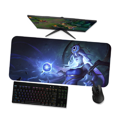 Mouse pad gamer Lol Skin Lux Cósmica 1 - Mousepad League of legends 90x40 80x40 60x40 70x30