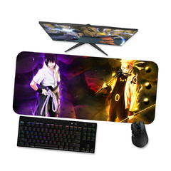 Mouse pad gamer Naruto Naruto e Sasuke 2 - Mousepad 90x40 80x40 60x40 70x30
