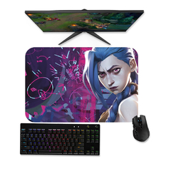 Mouse pad Arcane Jinx 9 - League of legends Mousepad Gamer 90x40 80x40 60x40 70x30 na internet