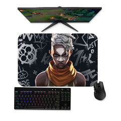 Mouse pad Arcane Ekko 1 - League of legends Mousepad Gamer - Mousepad 90x40 80x40 60x40 70x30 na internet