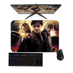Mouse pad Harry Potter Hermione e Ronny 3 - Mousepad Gamer 90x40 80x40 60x40 - RAIKG Store