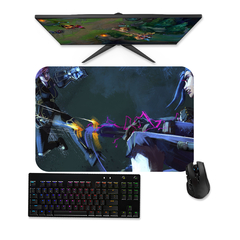 Mouse pad gamer Arcane Jinx e Vi 4 - Mousepad 90x40 80x40 60x40 70x30 - RAIKG Store