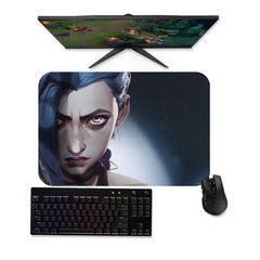 Mouse pad Arcane Jinx 13 - League of legends Mousepad Gamer 90x40 80x40 60x40 70x30 na internet