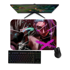 Mouse pad Arcane Jinx 15 - League of legends Mousepad Gamer 90x40 80x40 60x40 70x30 na internet