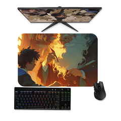 Mouse Pad Harry Potter e Dumbledore 1 - Mousepad Gamer 90x40 80x40 60x40 70x30 - RAIKG Store