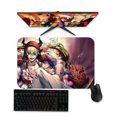 Mouse pad gamer One piece - Corazon 1 - Mousepad onepiece 90x40 80x40 60x40 70x30 na internet