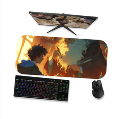 Mouse Pad Harry Potter e Dumbledore 1 - Mousepad Gamer 90x40 80x40 60x40 70x30 - loja online